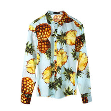 Load image into Gallery viewer, The Kid Blocker 2: Mens Long Sleeve Casual Shirt Tropical Hawaiian Shirt