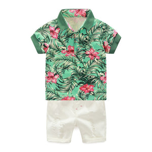 Lady Killer Summer Floral: Shirt and Shorts