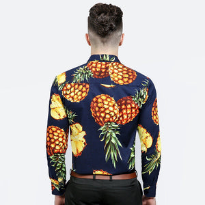 The Kid Blocker: Hawaiian Pineapple Tropical Shirt