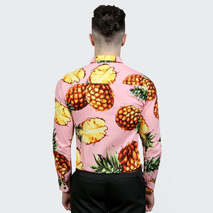 The Kid Blocker: Hawaiian Pineapple Tropical Shirt