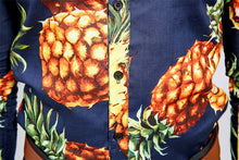 Load image into Gallery viewer, The Kid Blocker: Hawaiian Pineapple Tropical Shirt