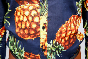 The Kid Blocker: Hawaiian Pineapple Tropical Shirt